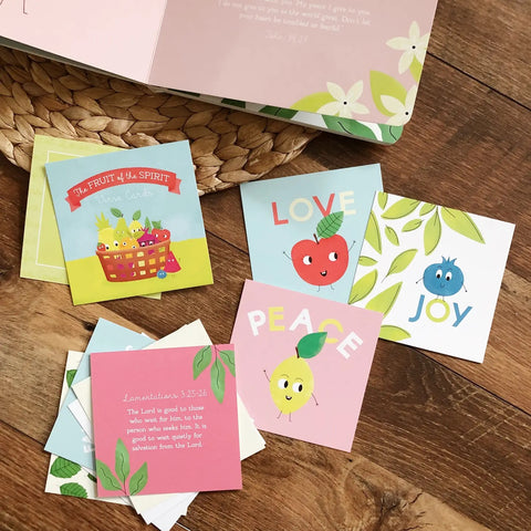 Fruits of the Spirit Verse Cards | Kids