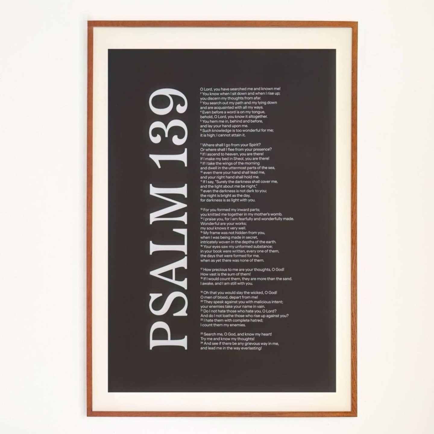 Psalm 139 - Poster