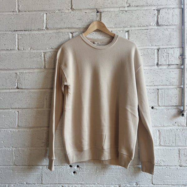 Basic Pullover Sweatshirt