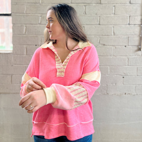 Terry Knit Top