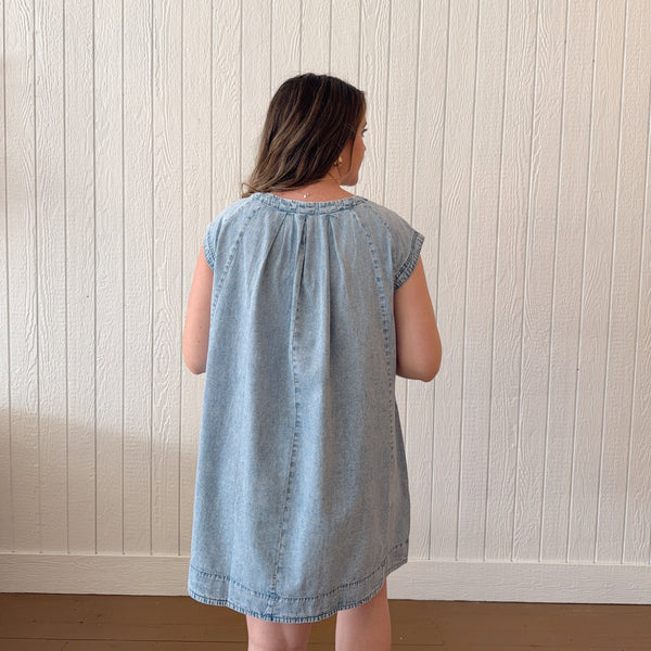 Denim BabyDoll Dress
