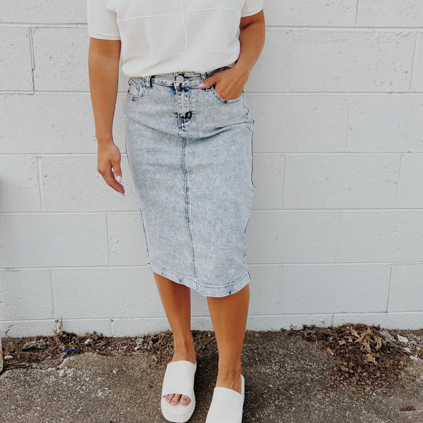 Gemma Denim Skirt