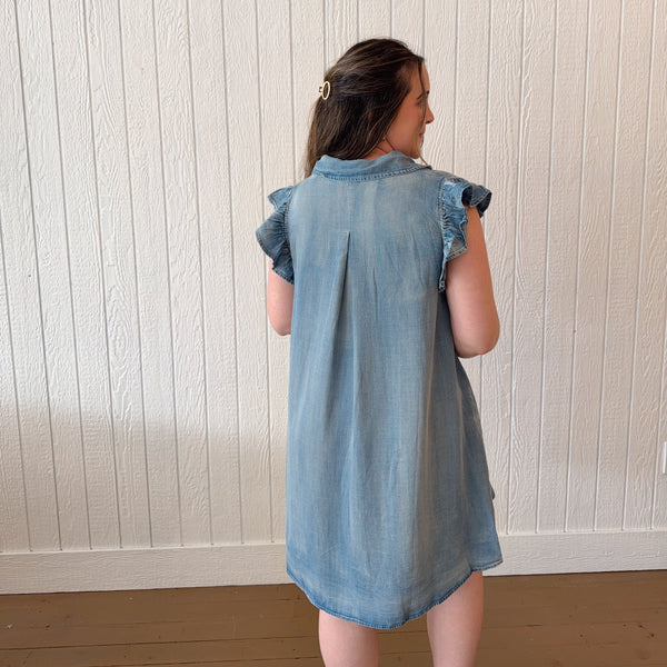 Chambray Dress
