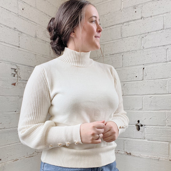 Mock Neck Pullover