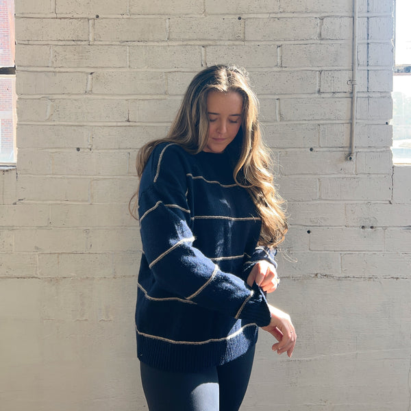 Drop Shoulder Sweater