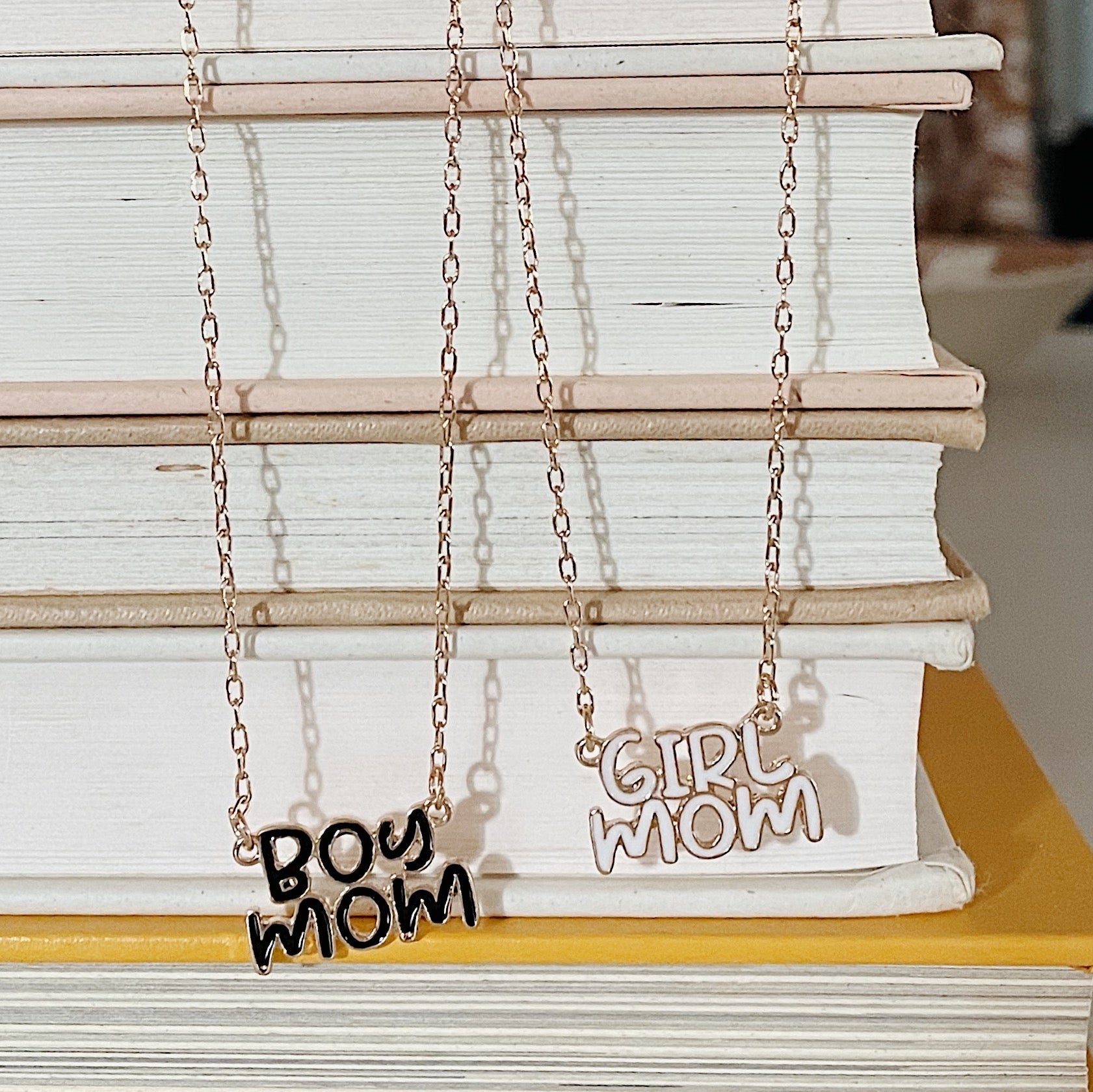 Boy/Girl Mom Necklace