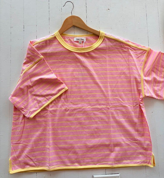 Striped Knit Top