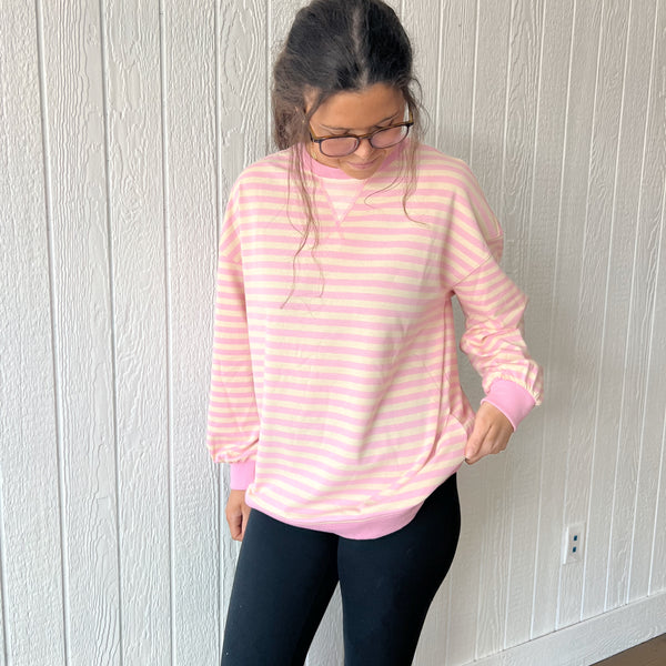Striped Sweatshirt