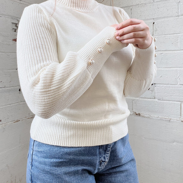 Mock Neck Pullover