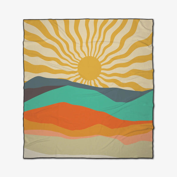 Geometry Beach Blanket