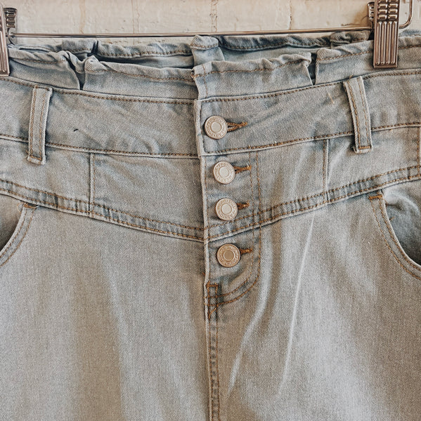 Hailey Denim Skirt | Plus Sizes