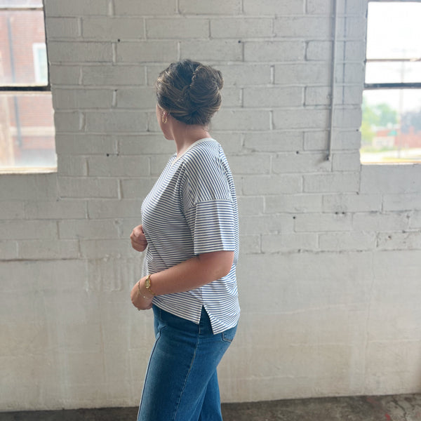 Basic Striped Tee-Shirt