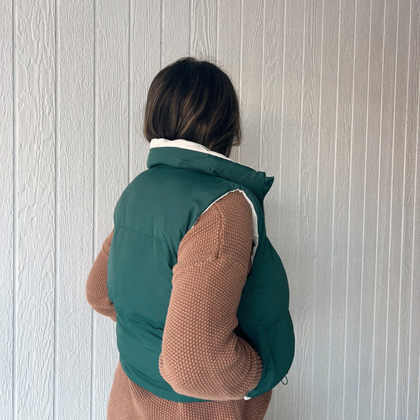 Reversible Puffer Vest