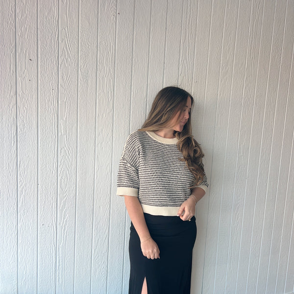 Knit Sweater Top