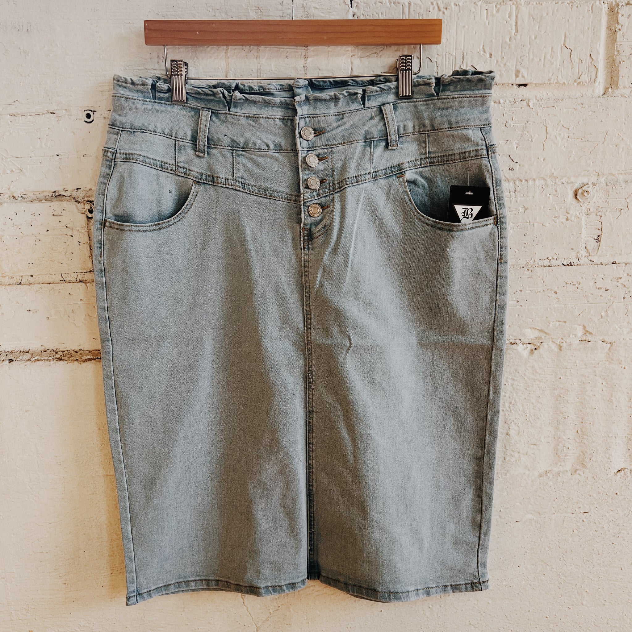 Hailey Denim Skirt | Plus Sizes