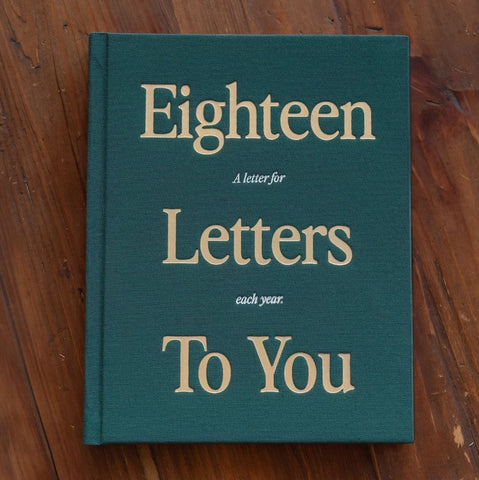 Eighteen Letters To You - Book