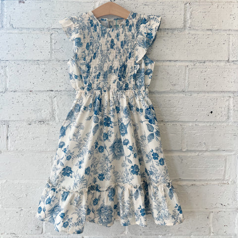 Floral Smock Dress || Kids