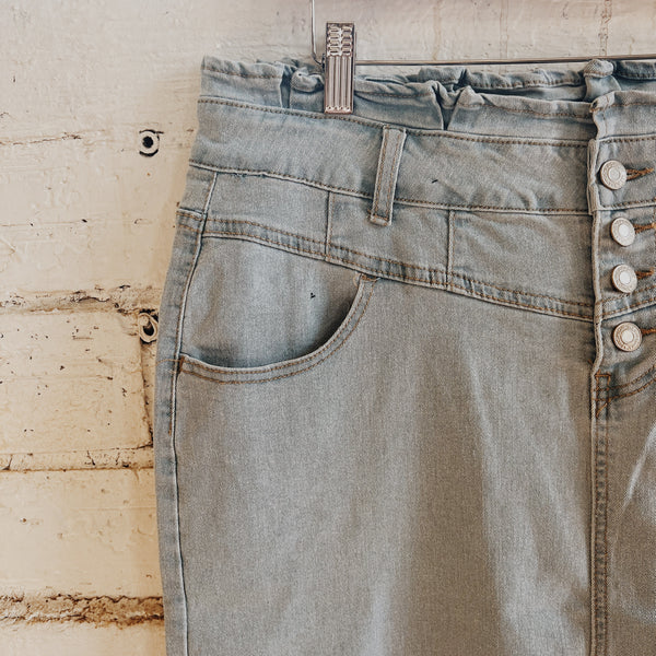 Hailey Denim Skirt | Plus Sizes