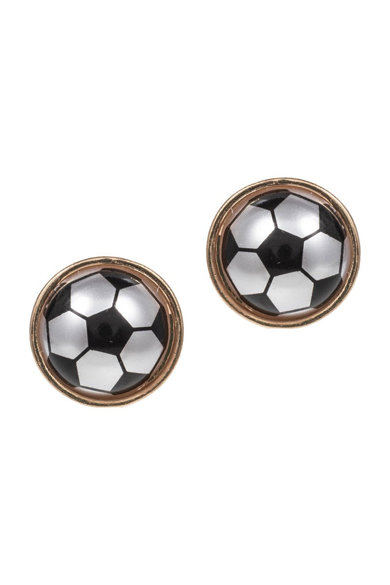 sports balls earrings