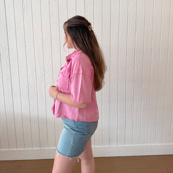 Boxy Button-Down