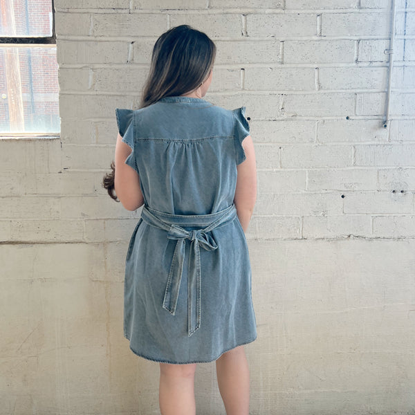Denim Shirt Dress