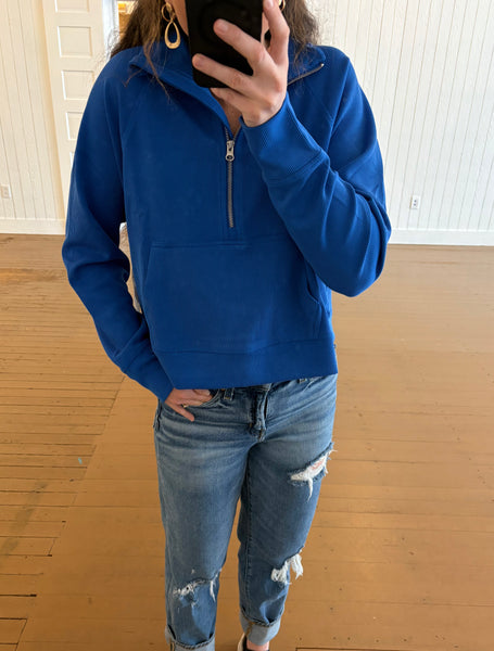 Quarter zip up Sweater