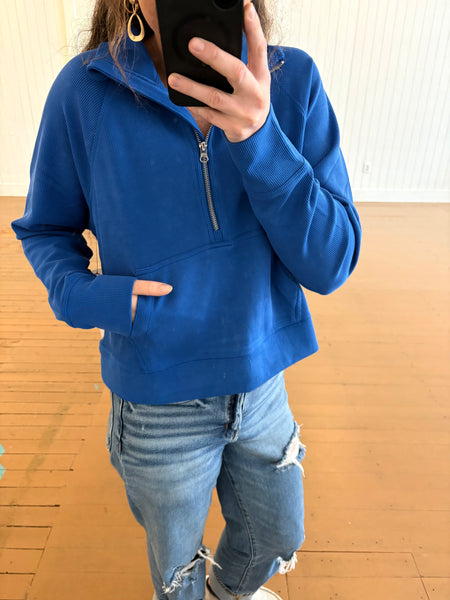 Quarter zip up Sweater