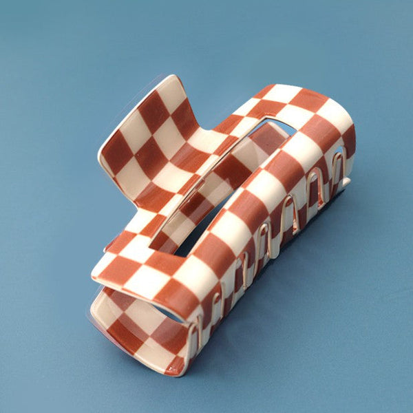 Checkered Claw Clip