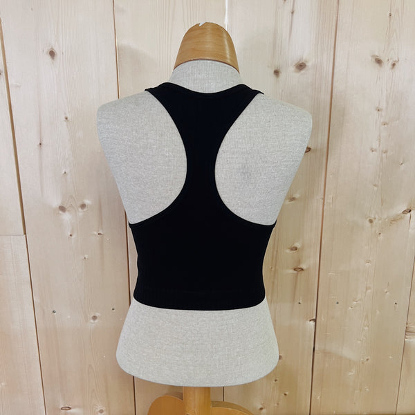 Cropped Ribbed Seamless Tank Top