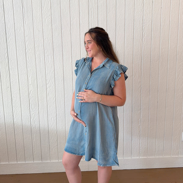 Chambray Dress