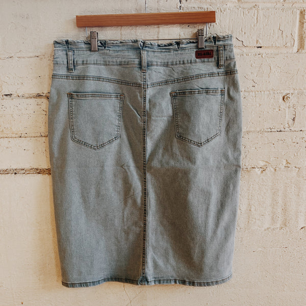 Hailey Denim Skirt | Plus Sizes