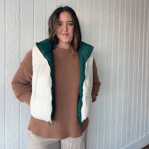 Reversible Puffer Vest