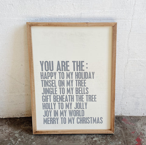 Sign | You Are