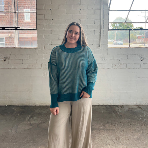 Two Tone Sweater