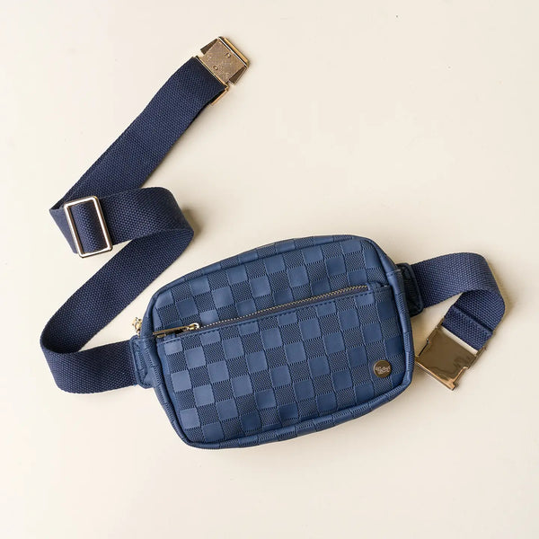 Check Belt Bag