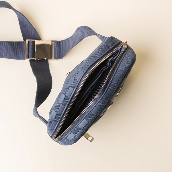 Check Belt Bag