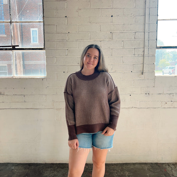 Two Tone Sweater