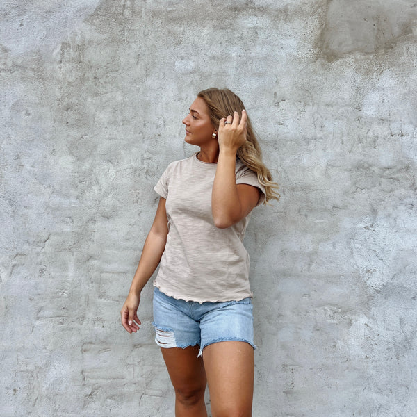 Short Sleeve Basic Baby Tee