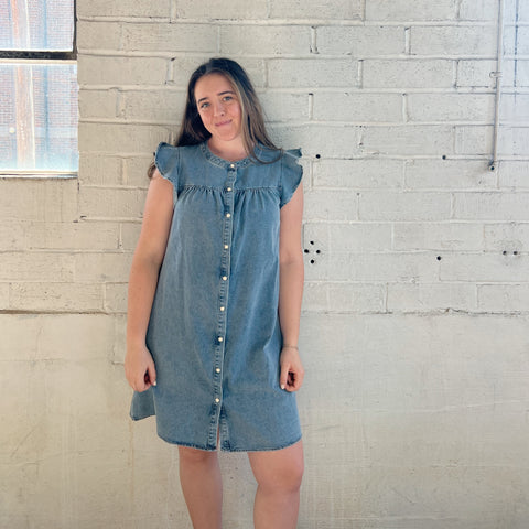 Denim Shirt Dress