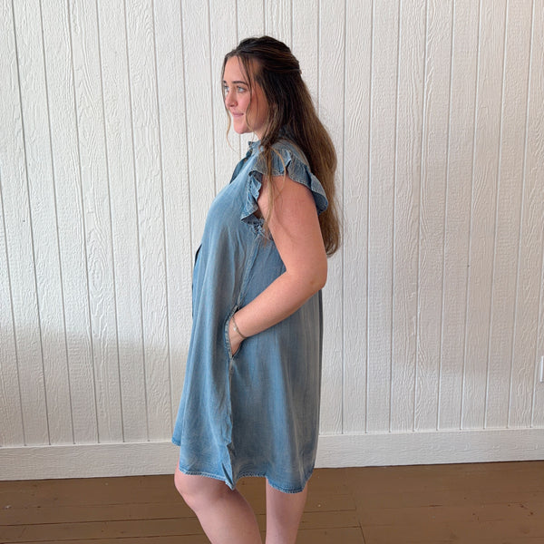 Chambray Dress