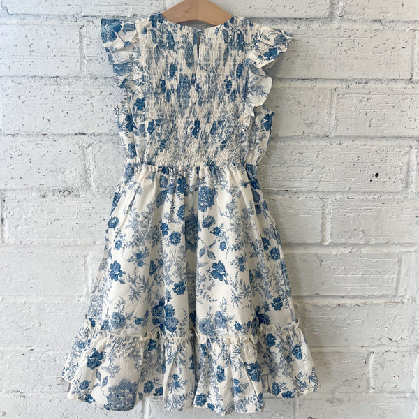 Floral Smock Dress || Kids
