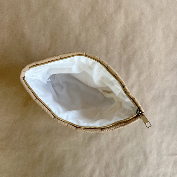 Quilted Makeup Pouch
