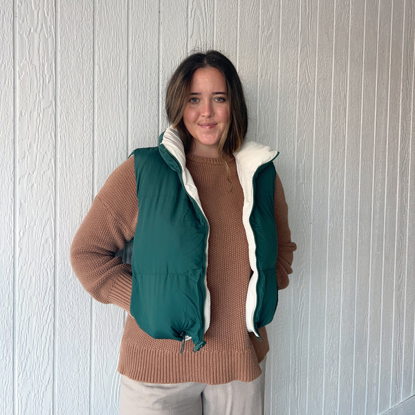 Reversible Puffer Vest