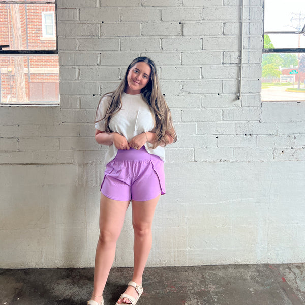 High Waisted Athletic Shorts