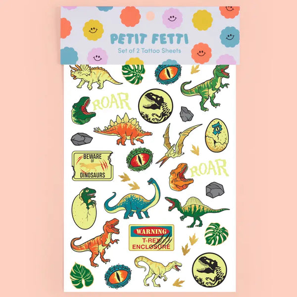 Glow in the Dark Kids Temporary Tattoos