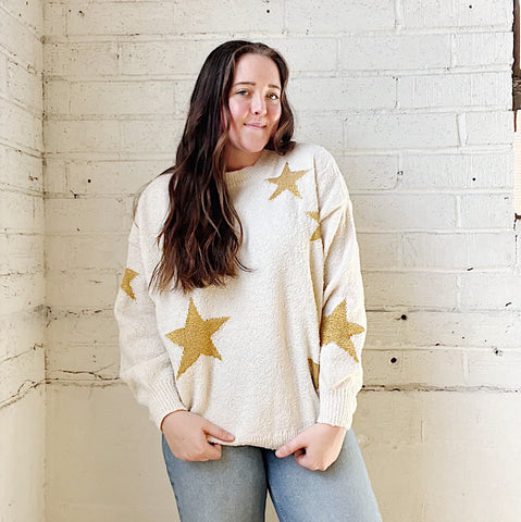 Shiny Star Pullover