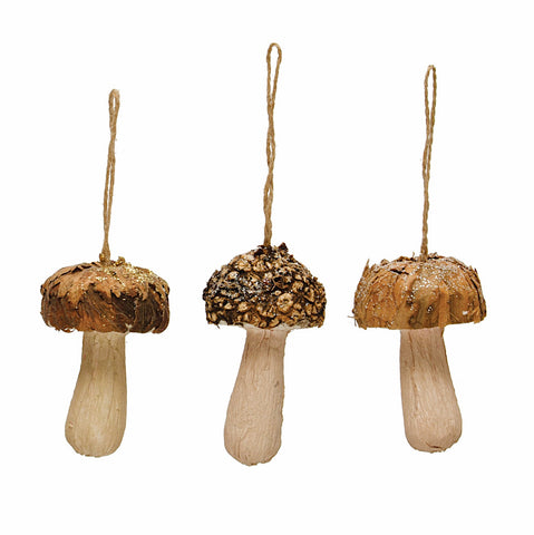 Woodsy Mushroom Ornament