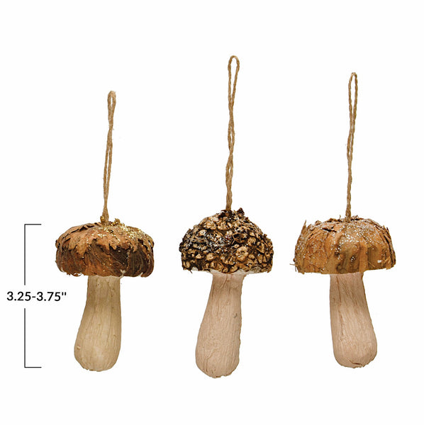 Woodsy Mushroom Ornament