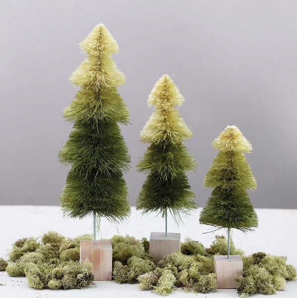 Ombre Green Tree
