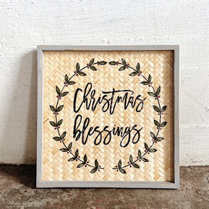 Sign | Christmas Blessings
